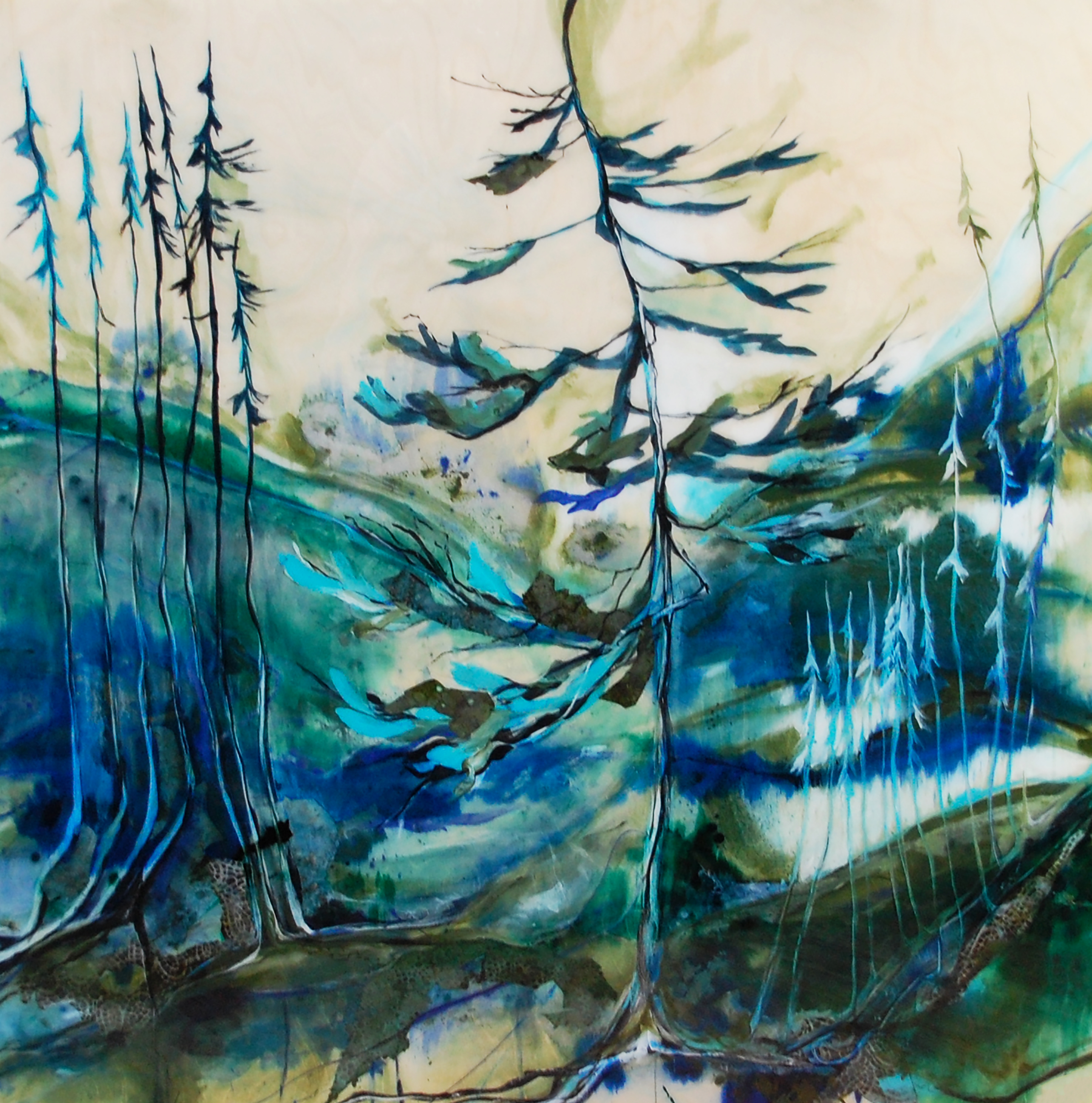 Original fine art piece by Canadian artist Gillian Schultze